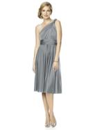 Dessy Collection - Mj-twist2 Dress In Monument