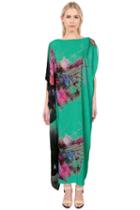 Caffe Swimwear - Kaftan Dress In Green