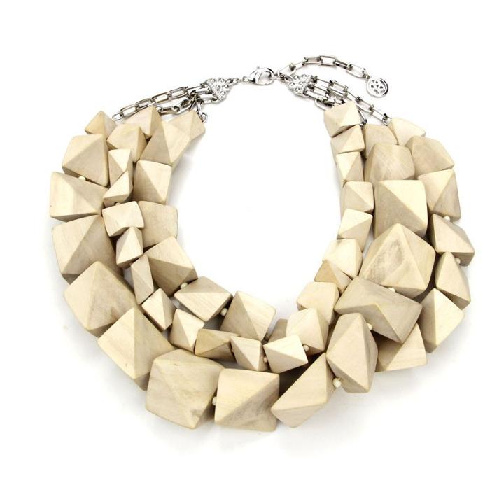 Ben-amun - Natura Wood Layered Necklace