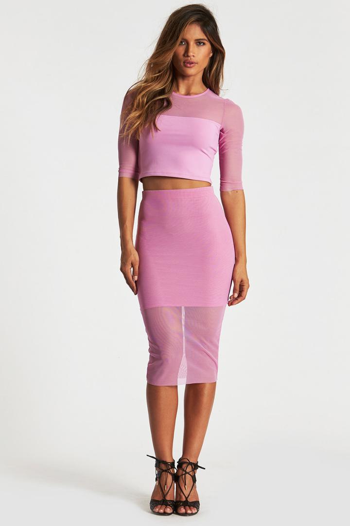 Donna Mizani - Banded Crop Top