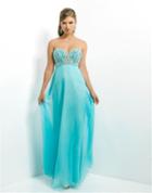 Blush - X138 Empire Sweetheart A-line Dress