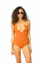 Lolli Swimwear - Vibes One Piece In Rusty