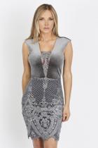Baccio Couture - Sussy Painted Velvet Short