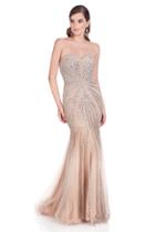 Terani Evening - Strapless Sweetheart Mermaid Tulle Gown 1611gl0489a