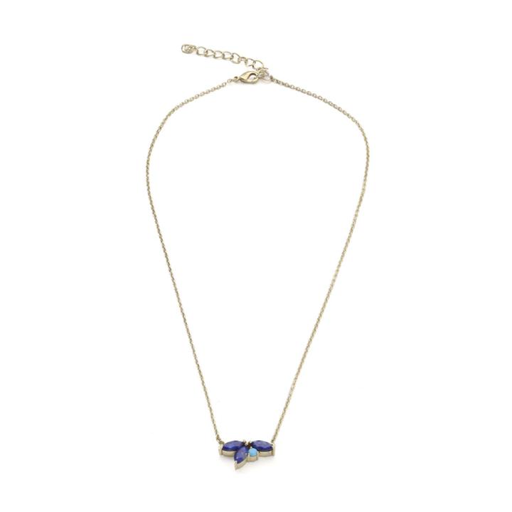 Margaret Elizabeth - Avila Drop Necklace Lapis / Turquoise