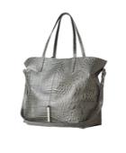 Raoul - Raoul - Marion Tote In Grey Crocodile Print