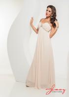 Jasz Couture - 4859 Dress In Champagne