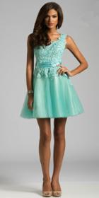 Lara Dresses - 42371 In Aqua