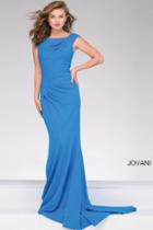 Jovani - Form Fitting Sleeveless Prom Dress 39487