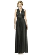 Dessy Collection - Shimmertw2 Dress In Black Gold