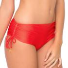 Luli Fama - Cosita Buena Adjust.reversible. Drawst.high Bttm In Luli Red (l176564)