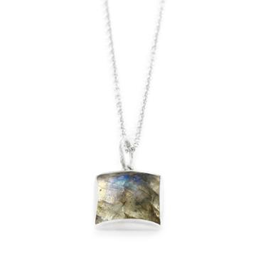Nina Nguyen Jewelry - Square Silver Necklace