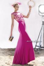 Alyce Paris Claudine - 2415 Dress In Fuchsia