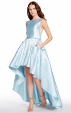 Alyce Paris - 60114 Bateau Fitted High Low Dress