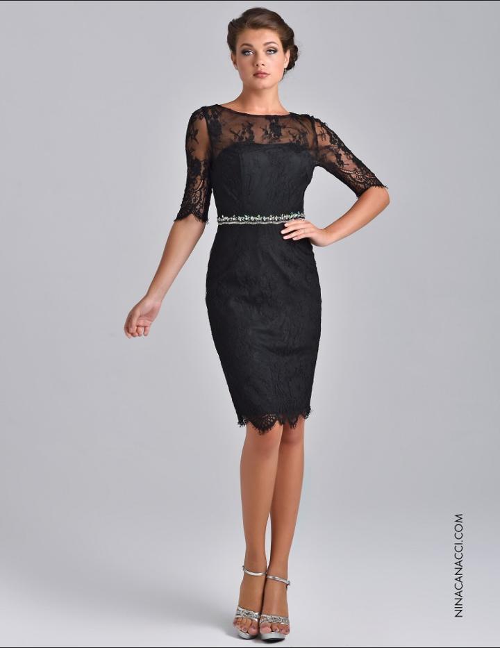 Nina Canacci - M214 Dress In Black