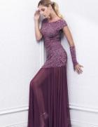 Baccio Couture - Sury Painted Long Dress