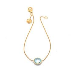 Tresor Collection - 18k Yellow Gold Single Gemstone Bracelet