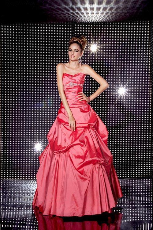 Studio 17 - 12422 Strapless Asymmetrically Tiered Ballgown