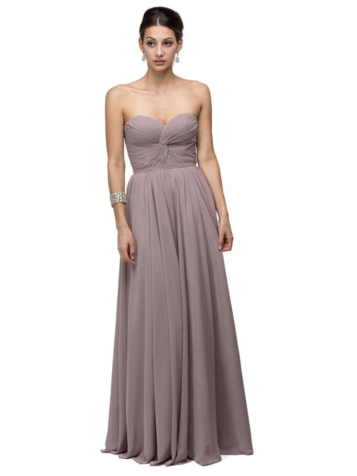 Dancing Queen - Strapless Sweetheart Ruched Corset Long Dress 8789