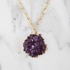 Margaret Elizabeth - Amethyst Druzy Cluster