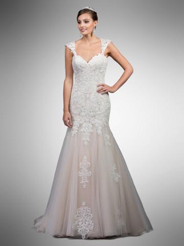Dancing Queen - 14 Lavish Lace Sweetheart Trumpet Gown