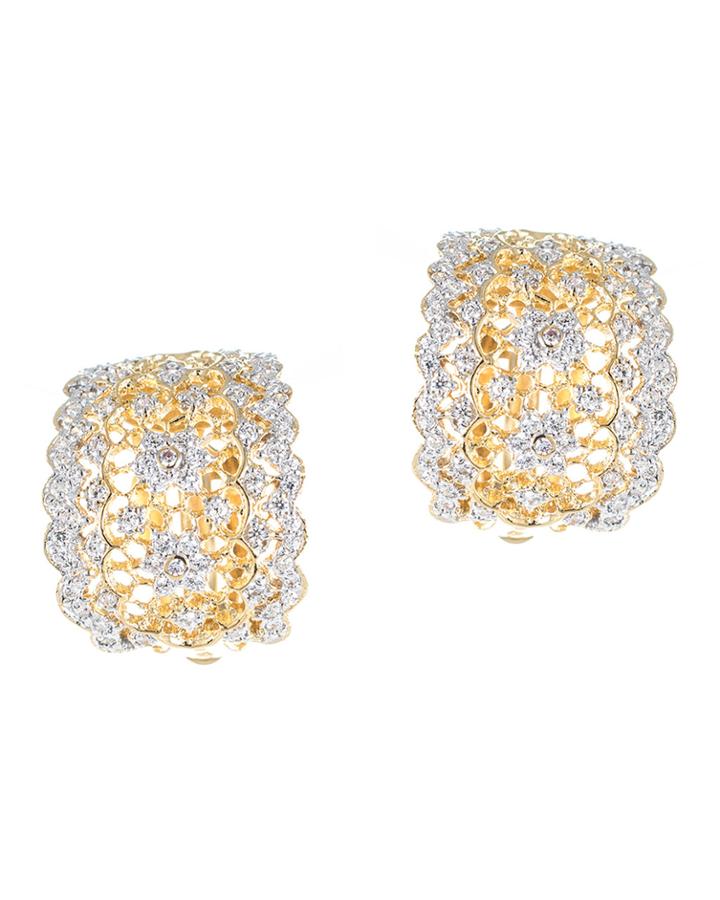 Jarin K Jewelry - Filigree Hoop Earrings