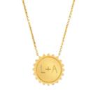 Logan Hollowell - New! Custom You Are My Sunshine Medium Necklace Solid