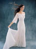 Wilderly Bride By Allure Bridals - F100 Lace Off-shoulder Bridal Dress
