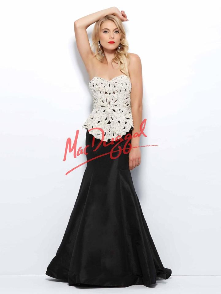 Mac Duggal - 76696 In Black/white