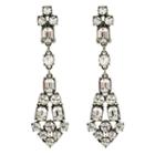 Ben-amun - Crystal Deco Long Post Earrings