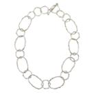 Mabel Chong - Bamboo Silver Link Necklace-short-wholesale