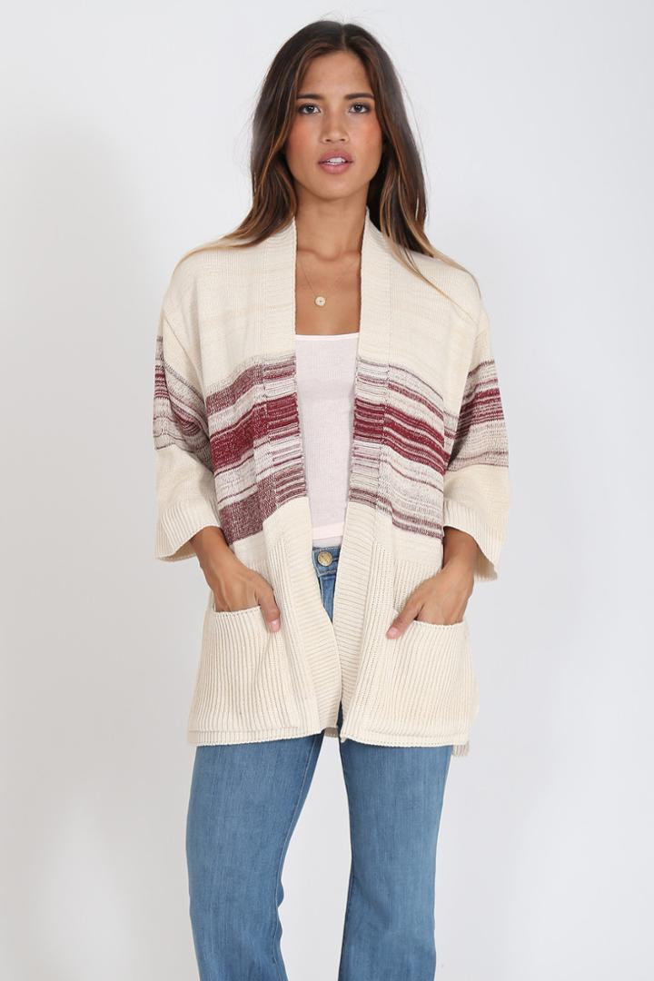 Goddis - Myles Cardigan In Cinnamon Kiss