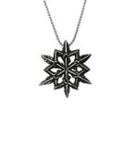 Femme Metale Jewelry - Snow Flaky Charm Necklace