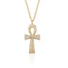 Logan Hollowell - New! Eternal Ankh Full Pavã£â© Necklace