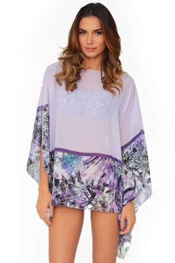 Del Mar Swimwear - Iris Caftan Blouse