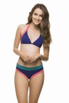 2018 Estivo Swimwear - Removable Cups Contrast Halter Top 2016/sld/69
