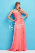 Mac Duggal Evening Gowns - 64420l In Coral