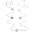 Nina Nguyen Jewelry - Prehnite Silver Necklace