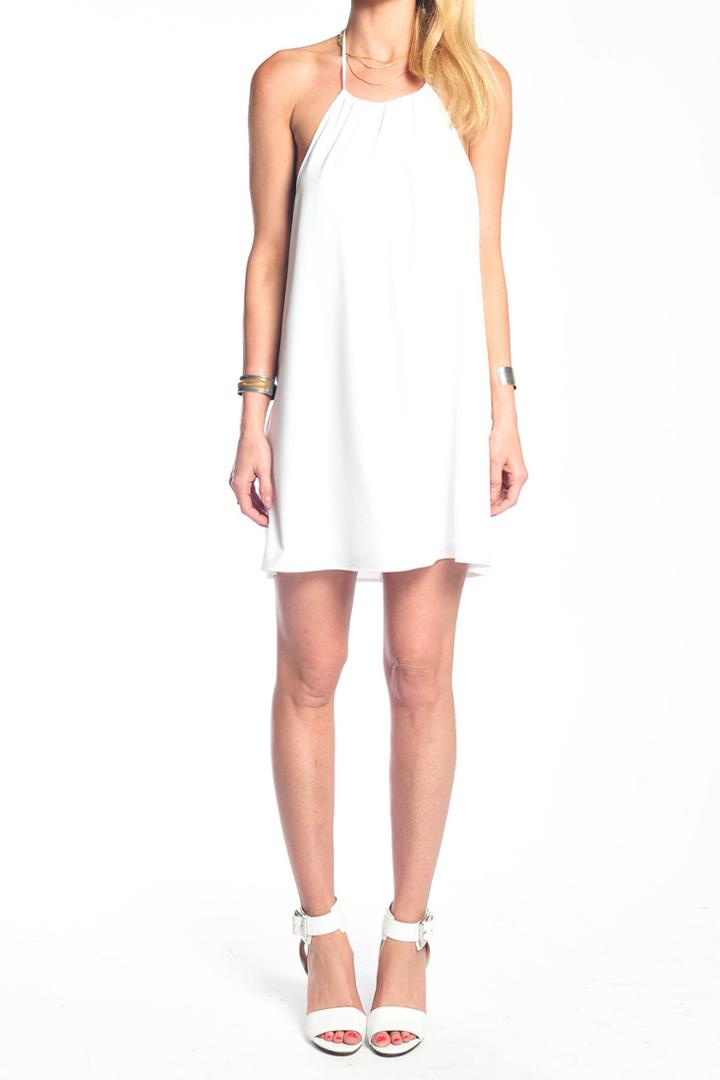 Donna Mizani - Halter Mini In White