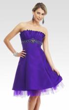 Colors Dress - 0206 Strapless Ruched Empire Dress