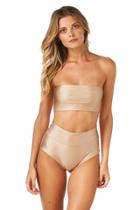 Montce Swim - Dark Sand Beau Top X High-rise Bottom Set