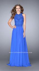 Gigi - Grandiose Jewel Lace A-line Long Evening Gown 24574