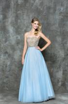 Glow By Colors - G721 Bejeweled Sweetheart Ballgown