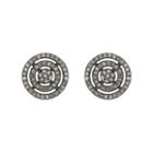 Ashley Schenkein Jewelry - Brooklyn Ascending Circles Diamond Earring Studs