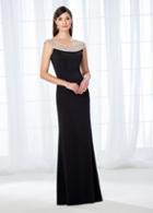 Cameron Blake - 118663 Ornate Beaded Neckline Evening Gown