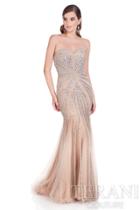Terani Evening - Sequined Sweetheart Gown 1611gl0489b