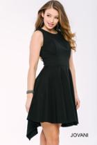 Jovani - Simple Sleeveless Natural Waistline Dress 40068