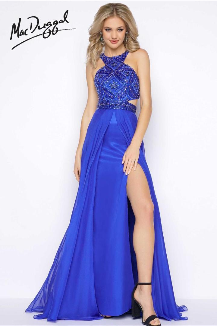 Cassandra Stone - High Neck Gown Style 65942a