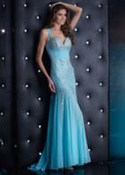 Jasz Couture - 5327 Dress In Aqua