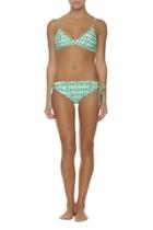 Helen Jon - Lace Back Bralette In Indochine Print